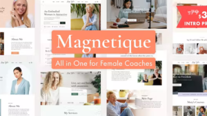 Magnetique v3.4 Coaching Online Courses WordPress