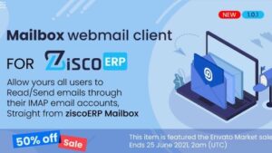 Mailbox v1.0.1 e-mail client for ZiscoERP