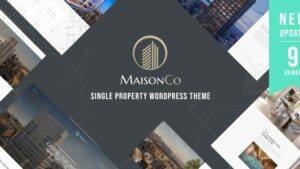 MaisonCo v2.0.4 Single Property WordPress Theme