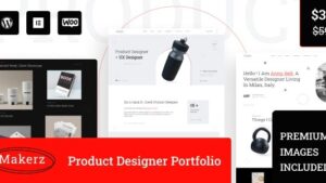 Makerz (v1.0.2) Portfolio & Product Startup WordPress Theme