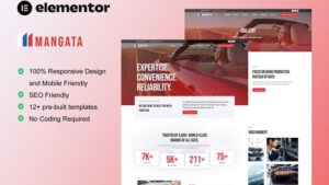 Mangata - Car Painting & Repair Elementor Template Kit [Activated]
