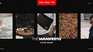 Manifesto (v1.4) Creative Portfolio Theme