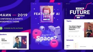 Mann v14.1 Conference WordPress Theme [Activated]