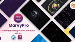 MarvyPro (v1.7.2) Background Animations for Elementor