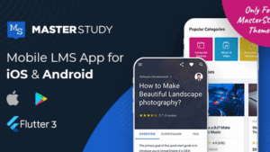 MasterStudy LMS Mobile App (v2.2.9.2) Flutter iOS & Android