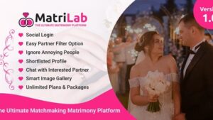 MatriLab (27 July 2024) Ultimate Matchmaking Matrimony Platform