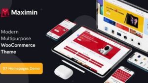 Maximin v1.3.0 Modern Multipurpose WooCommerce Theme