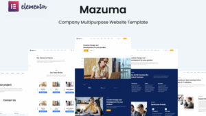 Mazuma - Business Elementor Template Kit