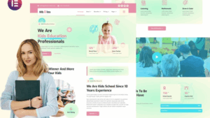 Mbolos - Kids School Profile & Promotion Elementor Template Kit