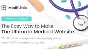 MediClinic v2.1 Medical WordPress Theme (Activated)