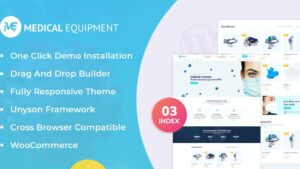 Medical Equipment (v1.0.9) eCommerce WordPress Theme