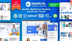 Medilink (v2.0.6) Health & Medical WordPress Theme