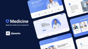 Medisine - Medical Elementor Template Kit