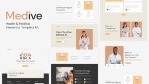 Medive - Health & Medical Elementor Template Kit