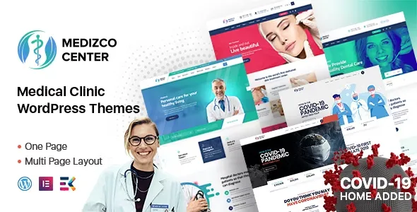 Medizco (v3.6.0) 医疗健康与牙科诊所WordPress主题