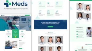 Meds - Health & Medical Elementor Template Kit