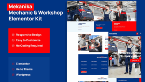 Mekanika - Mechanic and Workshop Company Template Kit