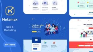 MetaMax v1.1.4 SEO and Marketing WordPress Theme