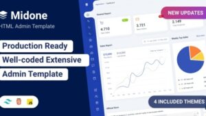 Midone (7 May 2025) HTML Admin Dashboard Template