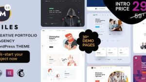 Miles (v1.3) Creative Portfolio & Agency WordPress Theme
