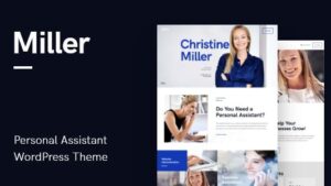 Miller (v1.3.2) Personal Assistant & Administrative Services WordPress Theme