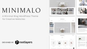 Minimalo v1.0.8 - A Minimal Blog WordPress Theme for Creative Websites