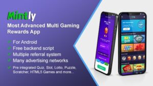 Mintly v1.68 Advanced Multi Gaming Rewards App (Activated)