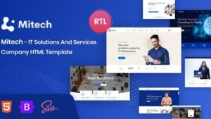 Mitech (v2.9.0) IT Solutions And Services Company HTML Template