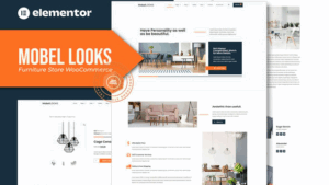 Mobel Looks - Furniture Store WooCommerce Elementor Template Kit