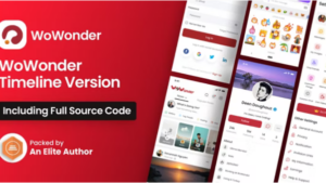WoWonder Mobile Native Social Timeline Applications v5.1.8