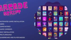 Mobile Responsive Arcade Site Script v.2.4.5
