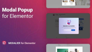 Modalier (v1.0.6) Modal Popup Window for Elementor