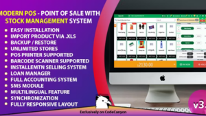 [Activated] Modern POS v.3.3 - Point of Sale with Stock Management System