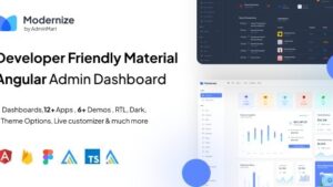 Modernize Angular Admin Dashboard (7 July 2025)