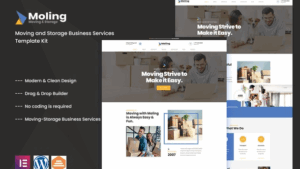Moling - Moving and Storage Business Services Template Kit