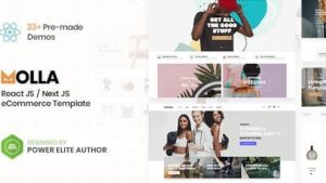 Molla (v2.1) React/Next eCommerce Template