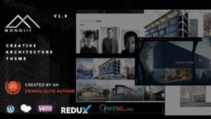 Monolit (v2.1.1) Responsive Architecture WordPress Theme