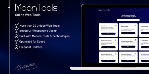MoonTools v1.0 Online Web Tools
