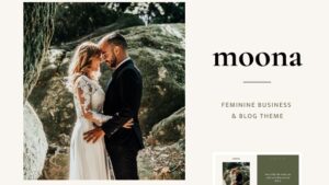Moona v3.2.5 Feminine Business & Blog Theme