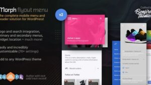 Morph v2.3 Flyout Mobile Menu Plugin for WordPress