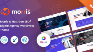 Morris v1.0.3 WordPress Theme for Digital Agency