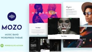 Mozo v13.1 Music WordPress Theme