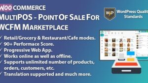 MultiPOS v3.1.0 Point of Sale for WCFM Marketplace | MultiVendor POS System [Activated]