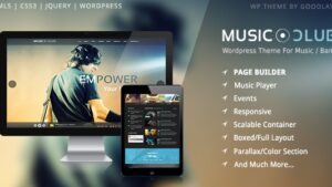 Music Club v1.9.2 Band | Party Wordpress