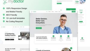 MyDoctor - Doctor On Demand Elementor Template Kit