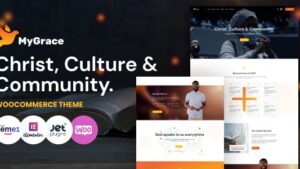 MyGrace (v1.0.8) Churches and Charity WordPress Theme