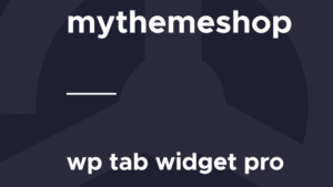 MyThemeShop WP Tab Widget Pro v1.0.8