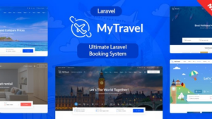 MyTravel v2.4.0 Ultimate Laravel Booking System [Active]