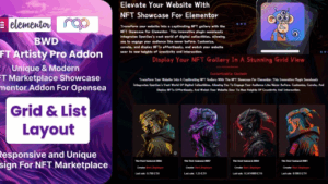 NFT Artisty Pro v1.0 (OpenSea NFT Marketplace)