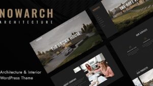 NOWARCH v1.0 Architecture and Interior WordPress Theme